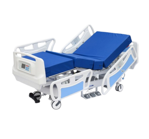 electric icu patient bed