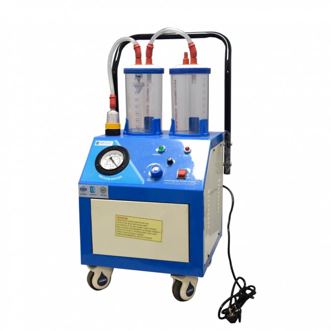 double jar suction machine